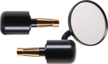 Oberon 75mm Streetfighter Bar End Mirror with Matching Opposite Side Bar End