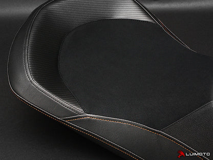 LUIMOTO (R) Rider Seat Cover for the KTM 690 DUKE (12-15)