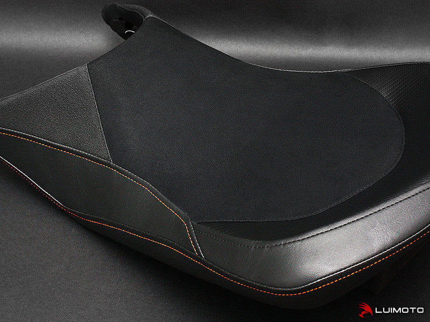 LUIMOTO (R) Rider Seat Cover for the KTM 690 DUKE (12-15)
