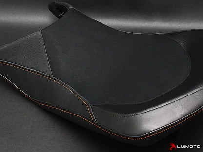 LUIMOTO (R) Rider Seat Cover for the KTM 690 DUKE (12-15)