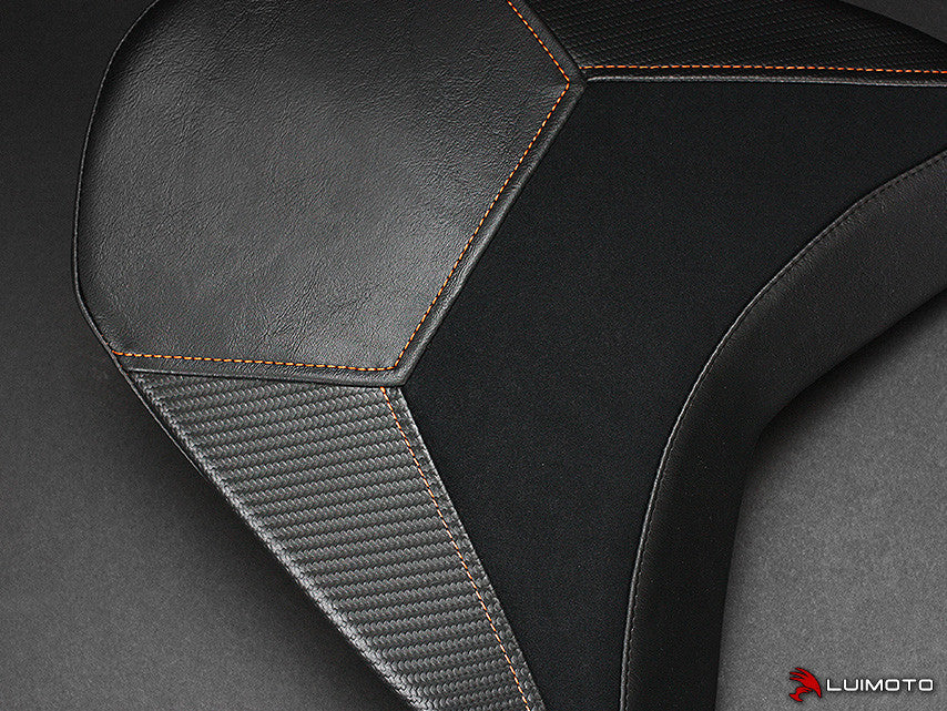LUIMOTO (R) Passenger Seat Cover for the KTM 690 DUKE (12-15)