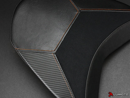LUIMOTO (R) Passenger Seat Cover for the KTM 690 DUKE (12-15)