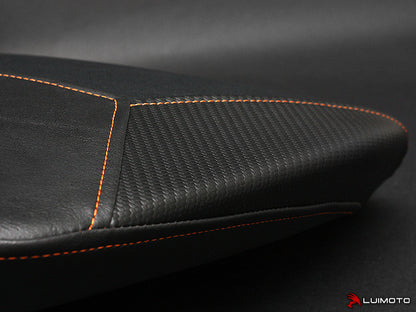 LUIMOTO (R) Passenger Seat Cover for the KTM 690 DUKE (12-15)