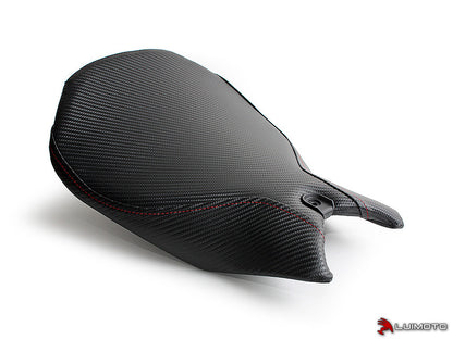 LUIMOTO (Baseline) Rider & Passenger Seat Covers for the Ducati Panigale 1199 (12-14)
