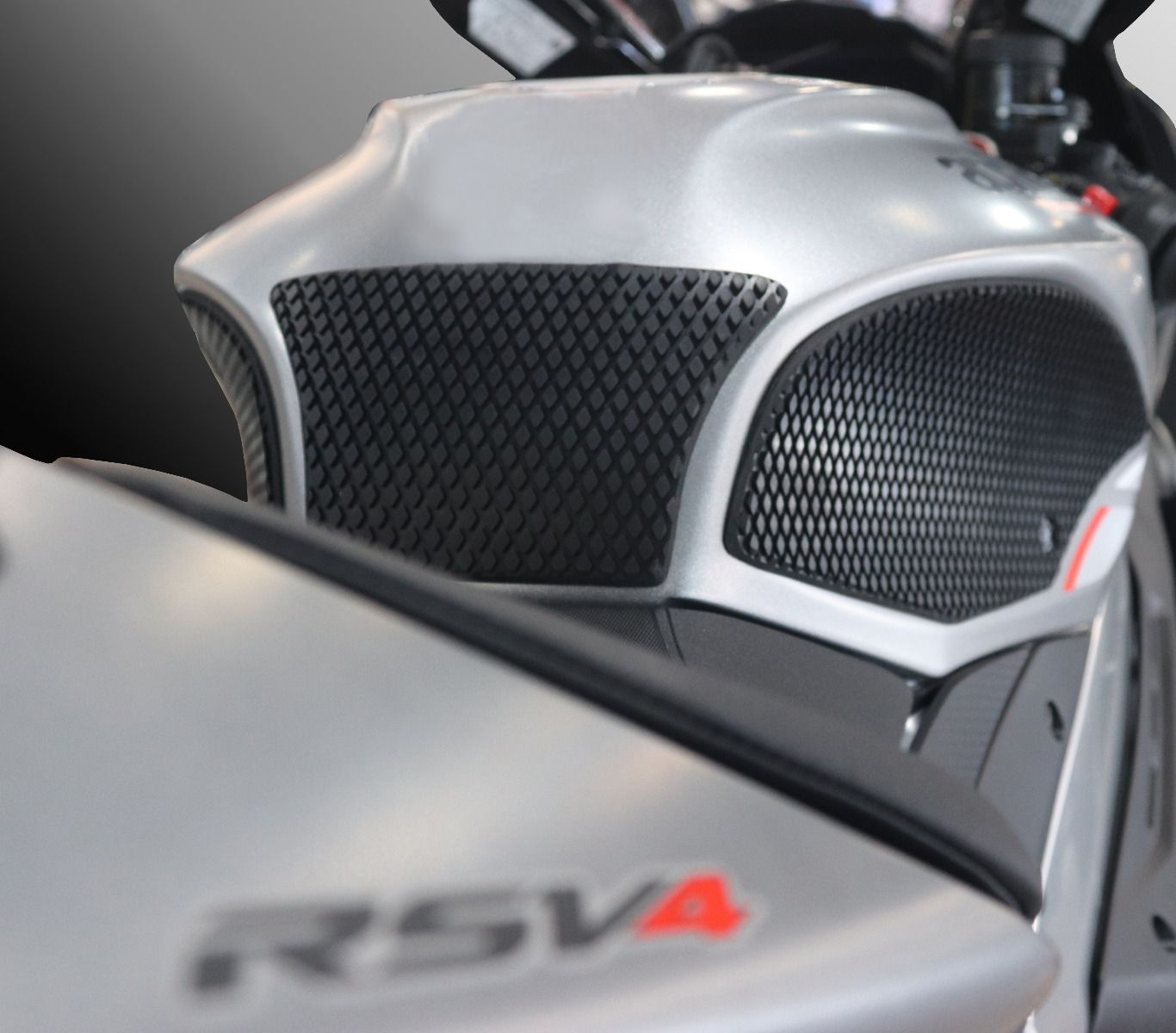 TechSpec Tank Grip Pads for the Aprilia RSV4 / Tuono V4 1100 (2021+)