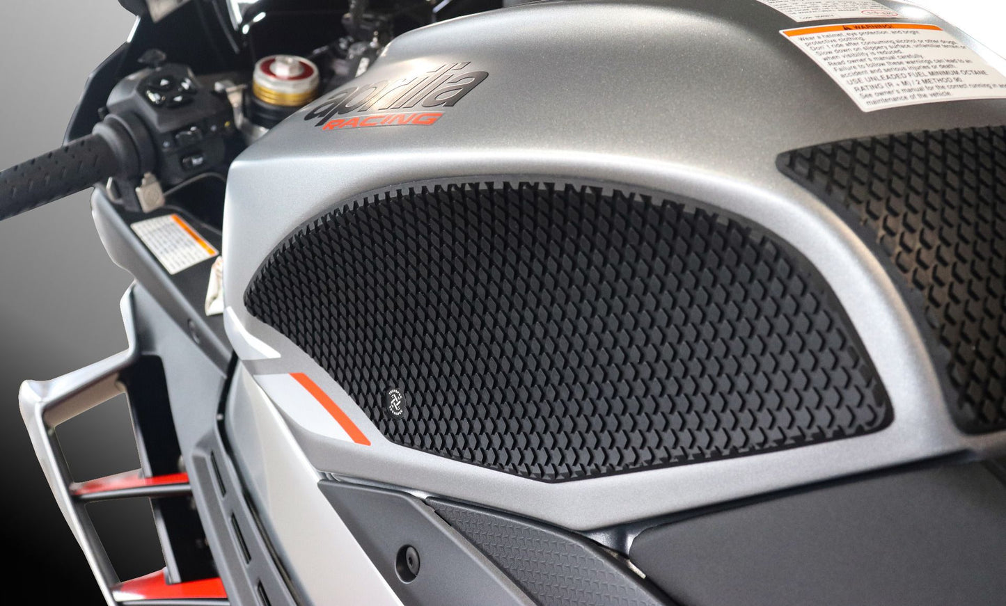 TechSpec Tank Grip Pads for the Aprilia RSV4 / Tuono V4 1100 (2021+)