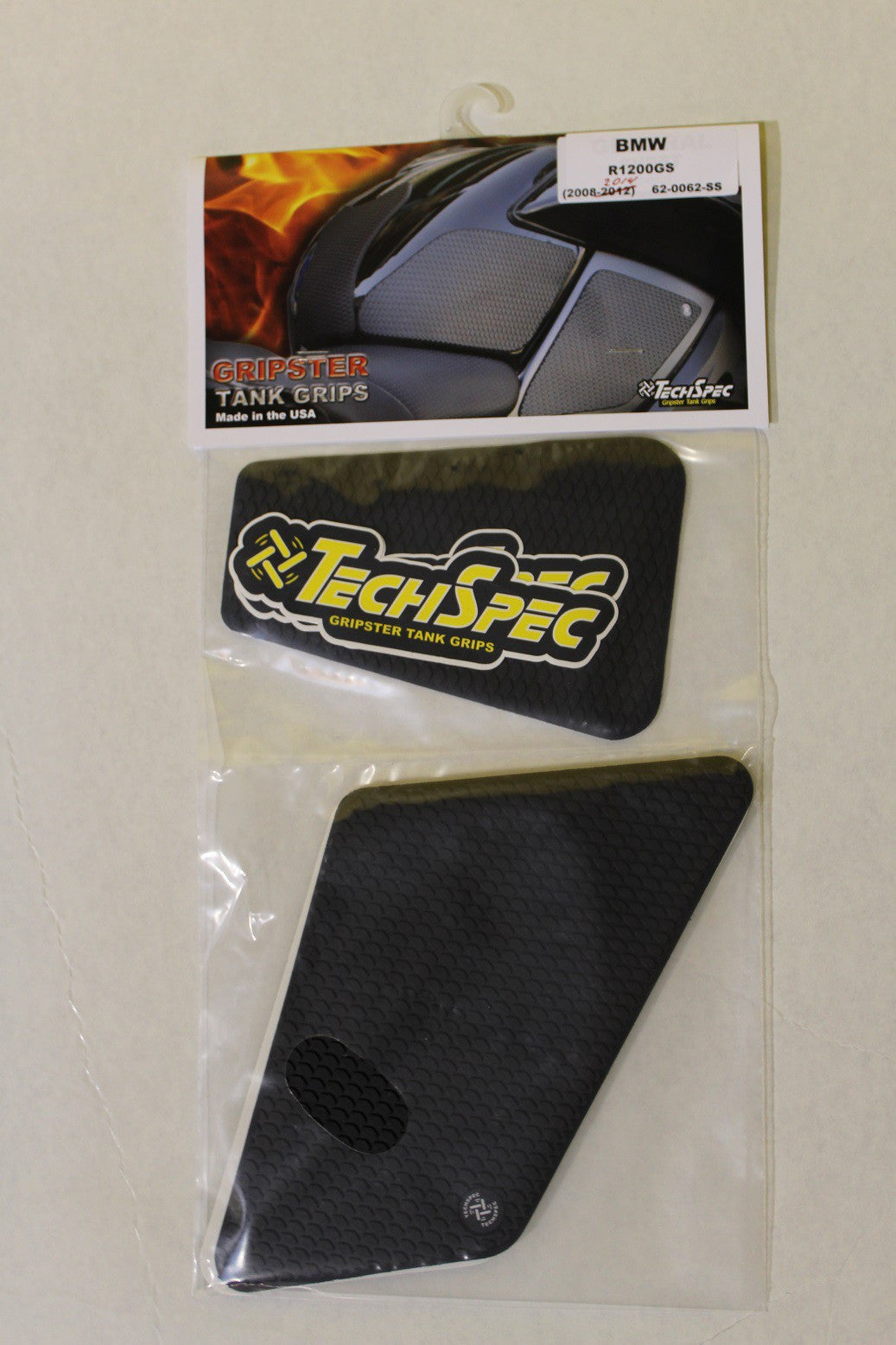 TechSpec Tank Grip Pads for the BMW R1200GS (08-12)
