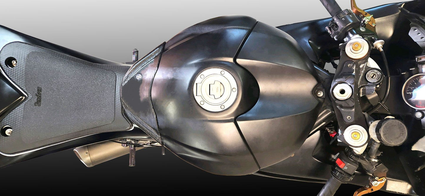 TechSpec Tank Extender and Tank Grip Pads for the Yamaha YZF-R6 (08-16)