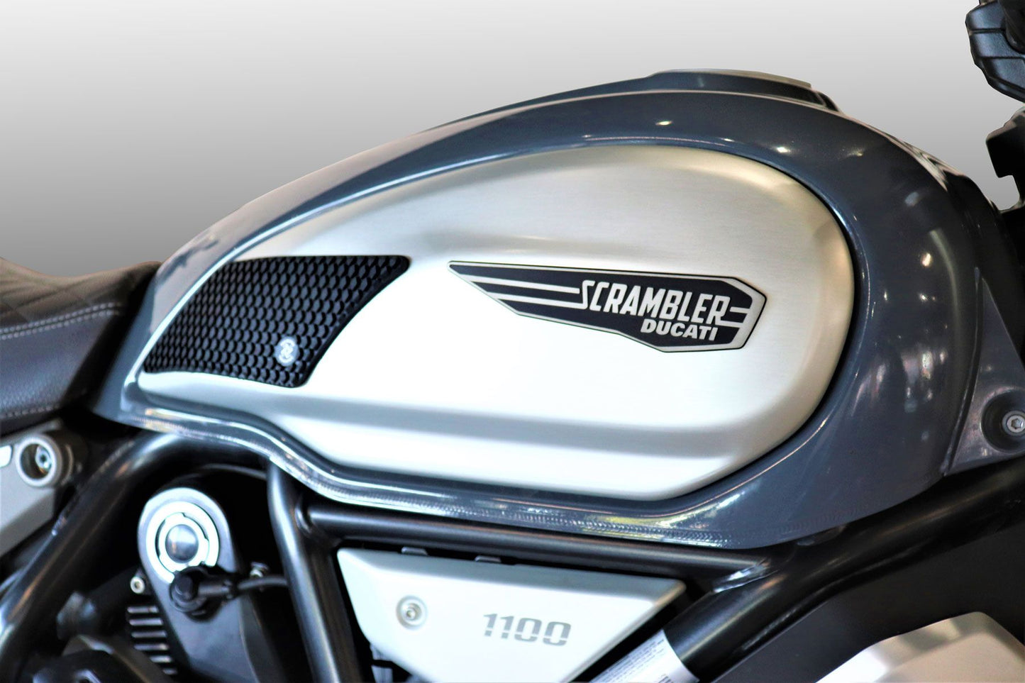 TechSpec Tank Grip Pads for the Ducati Scrambler 1100 (2018+) / 800 (2023+)