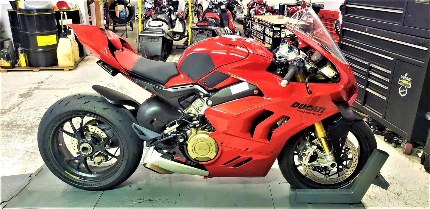 TechSpec Tank Grip Pads for the Ducati Panigale V4 / S / R / Speciale (2018-2021)