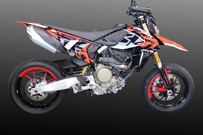 TechSpec Tank Grip Pads for the Ducati Hypermotard 698 Mono (2024+)