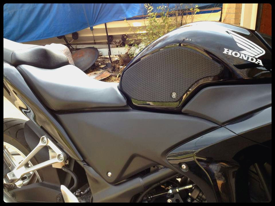 TechSpec Tank Grip Pads for the Honda CBR250RR (11+) CBR150R (14+)