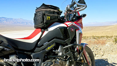 TechSpec Tank Grip Pads for the Honda Africa Twin 1000 (2016+) - RED, WHITE & BLUE PAINT DESIGN