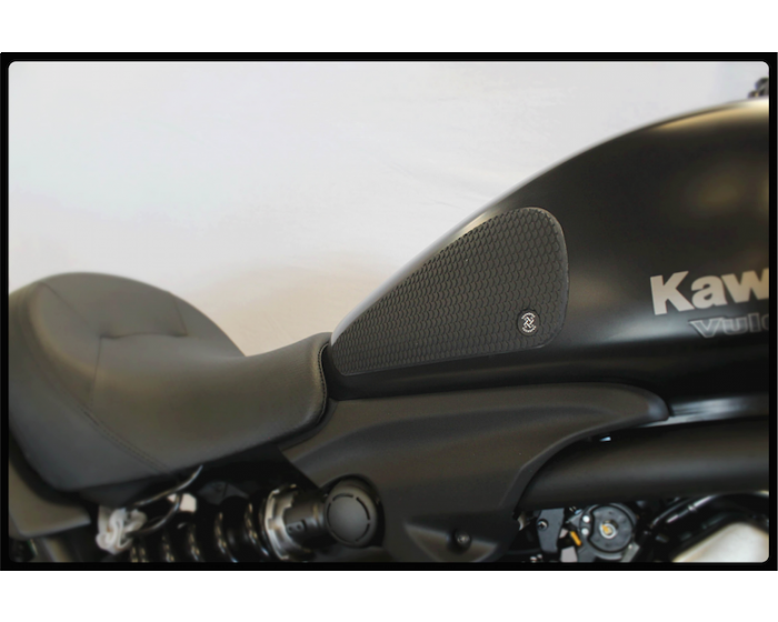 TechSpec Tank Grip Pads for the Kawasaki Vulcan (07+) Snake Skin Grips