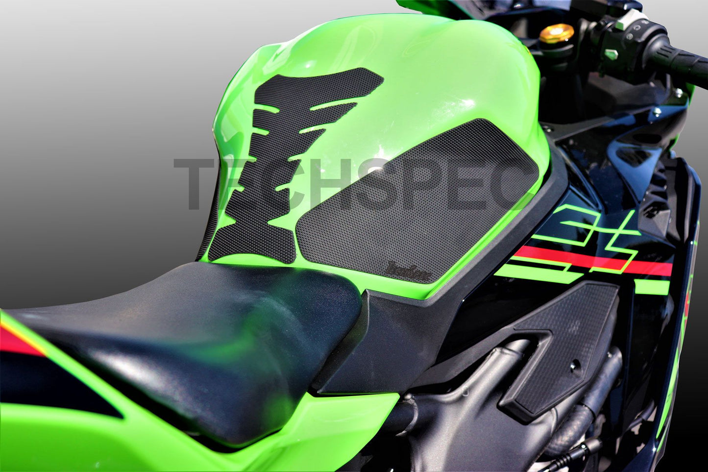 TechSpec Tank Grip Pads for the Kawasaki Ninja ZX-4RR (2023+)