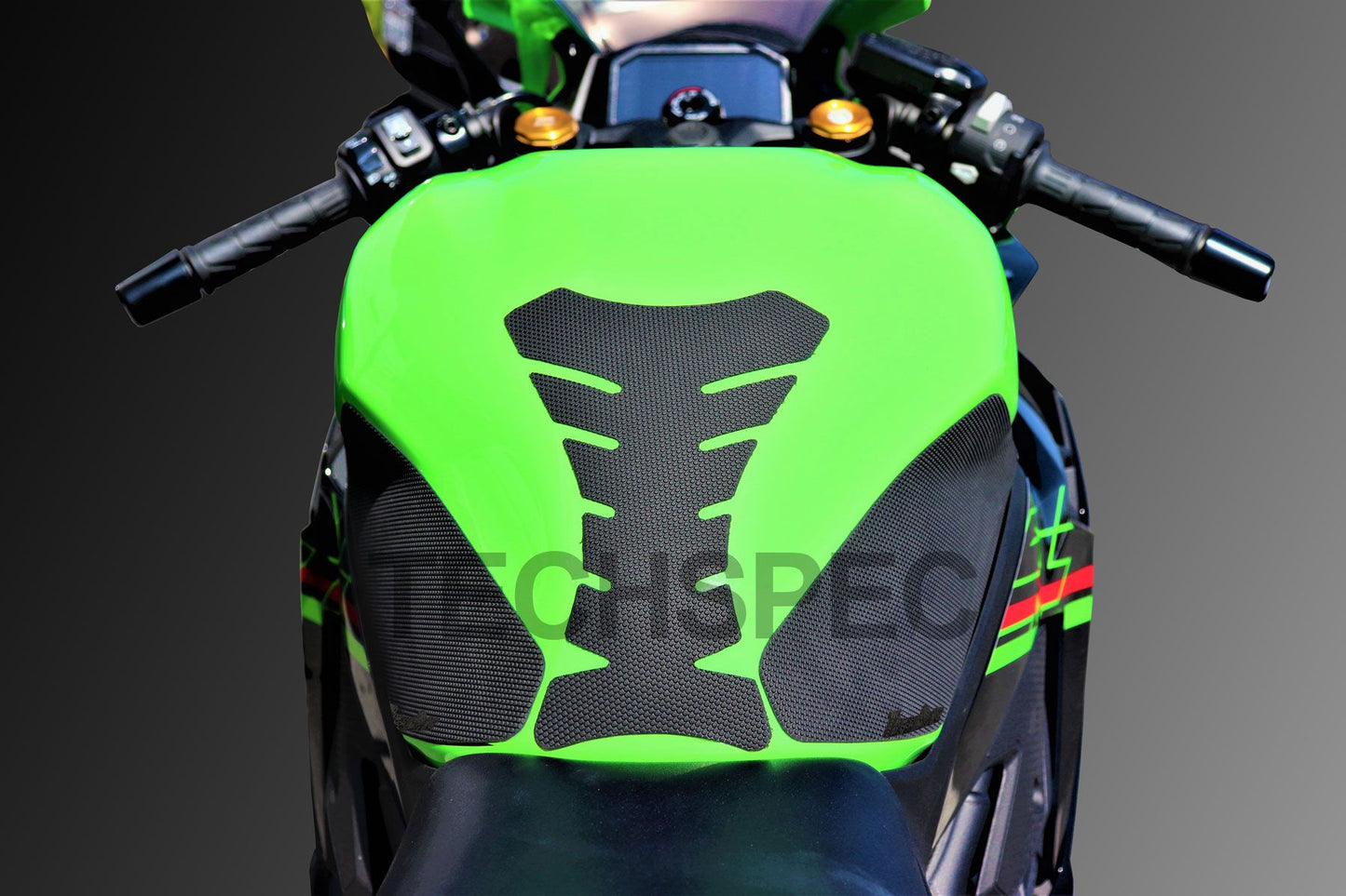 TechSpec Tank Grip Pads for the Kawasaki Ninja ZX-4RR (2023+)