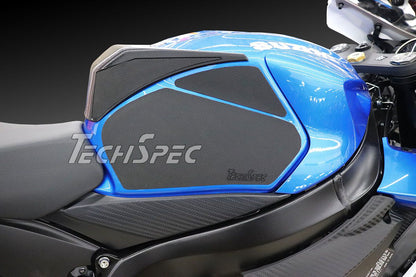 TechSpec Tank Extender and Tank Grip Pads for the Suzuki GSX-R600 / GSX-R750 (2011+)