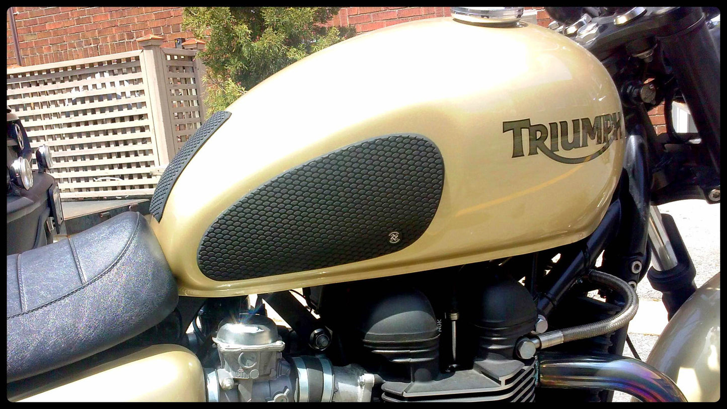 TechSpec Tank Grip Pads for the Triumph Bonneville (2009-2012)