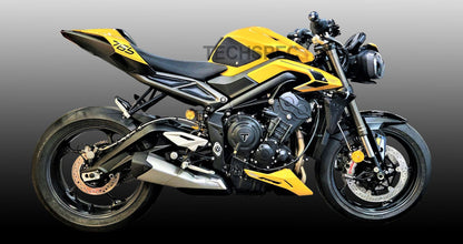 TechSpec Tank Grip Pads for the Triumph Street Triple 765 / RS (2024+)