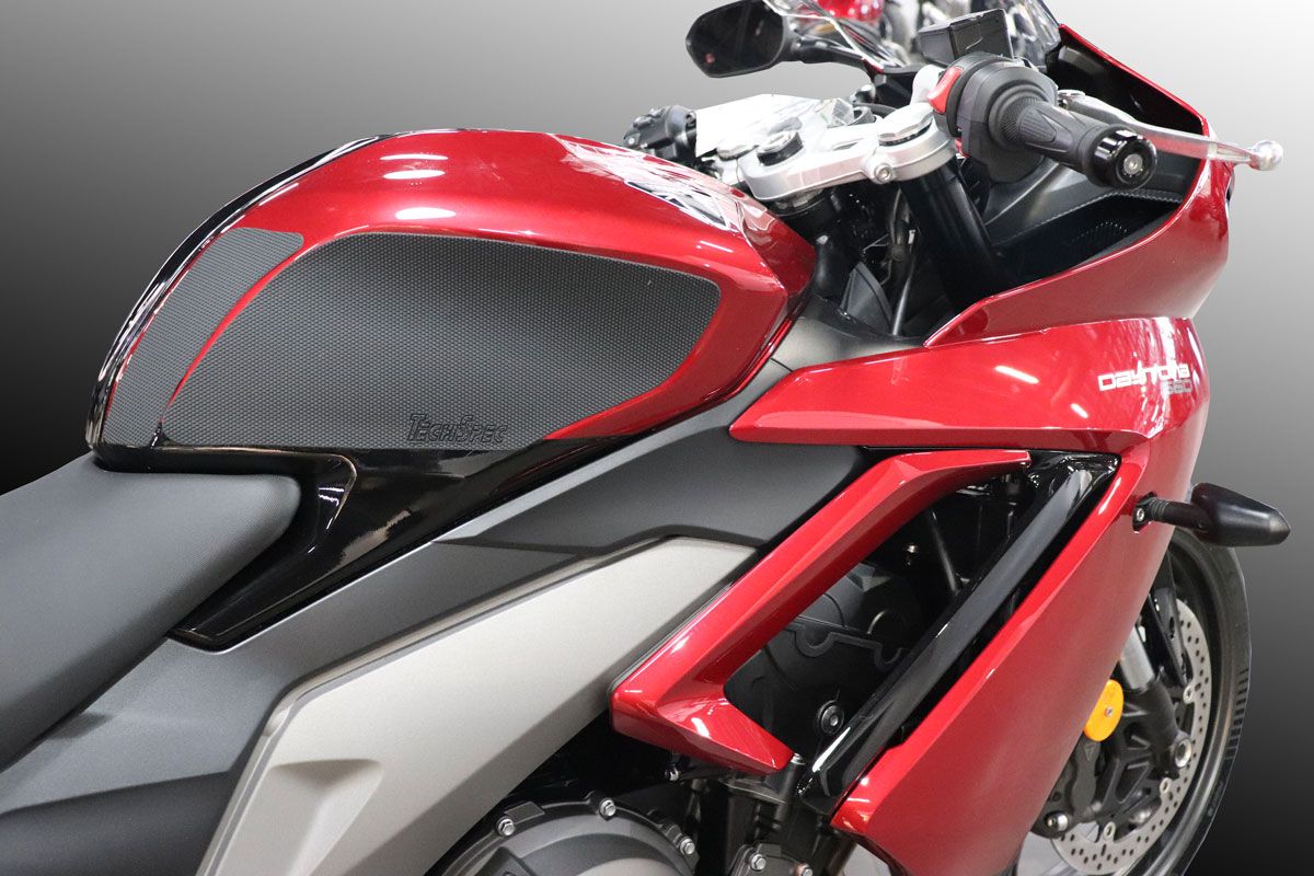 TechSpec Tank Grip Pads - 4 Piece Kit - for the Triumph Daytona 660 (2024+)