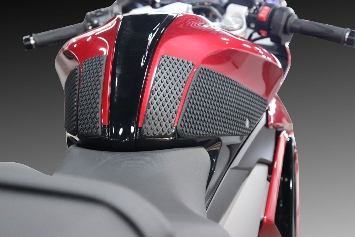 TechSpec Tank Grip Pads - Half Kit - for the Triumph Daytona 660 (2024+)