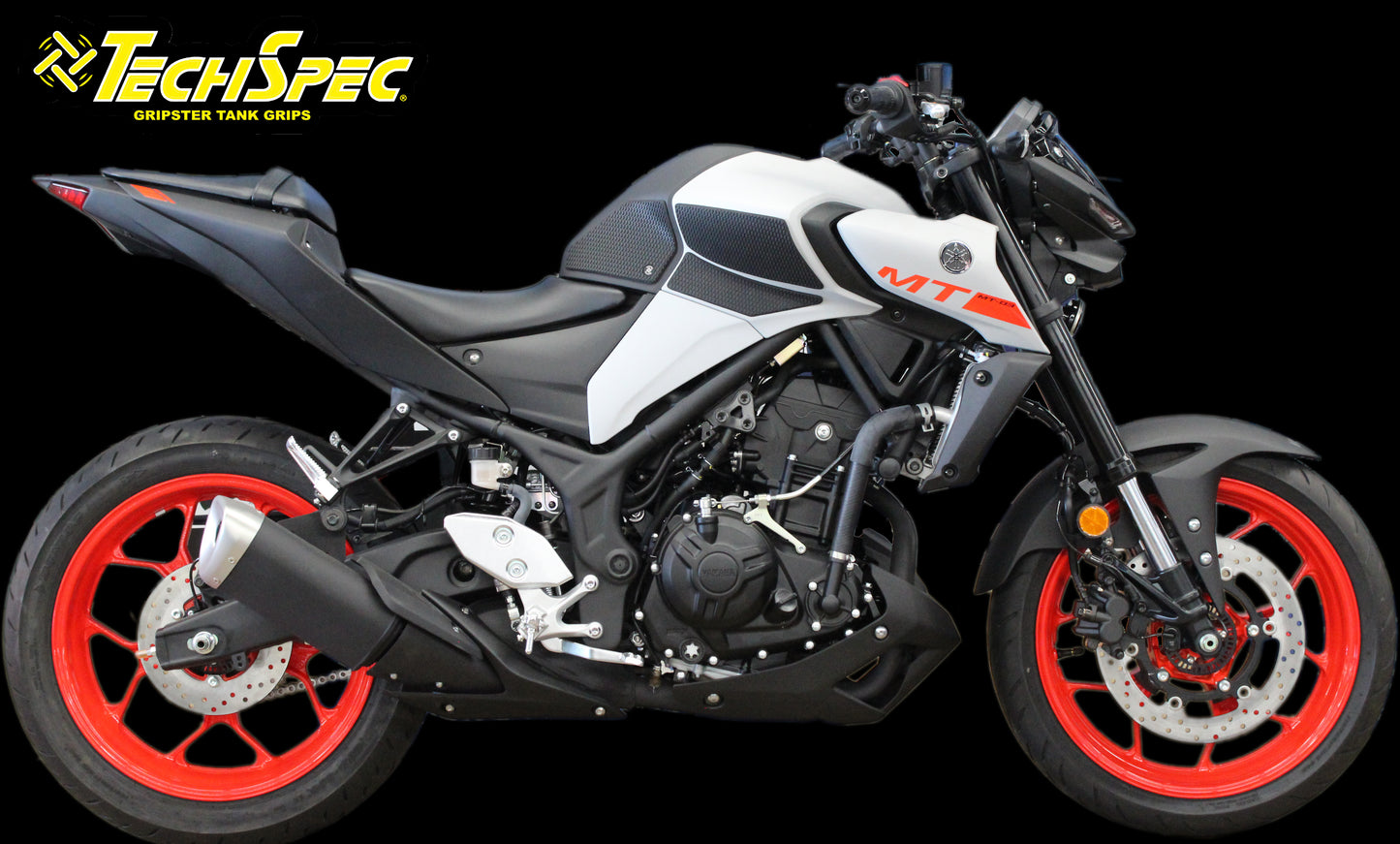 TechSpec Tank Grip Pads for the Yamaha MT-03 (2020+)
