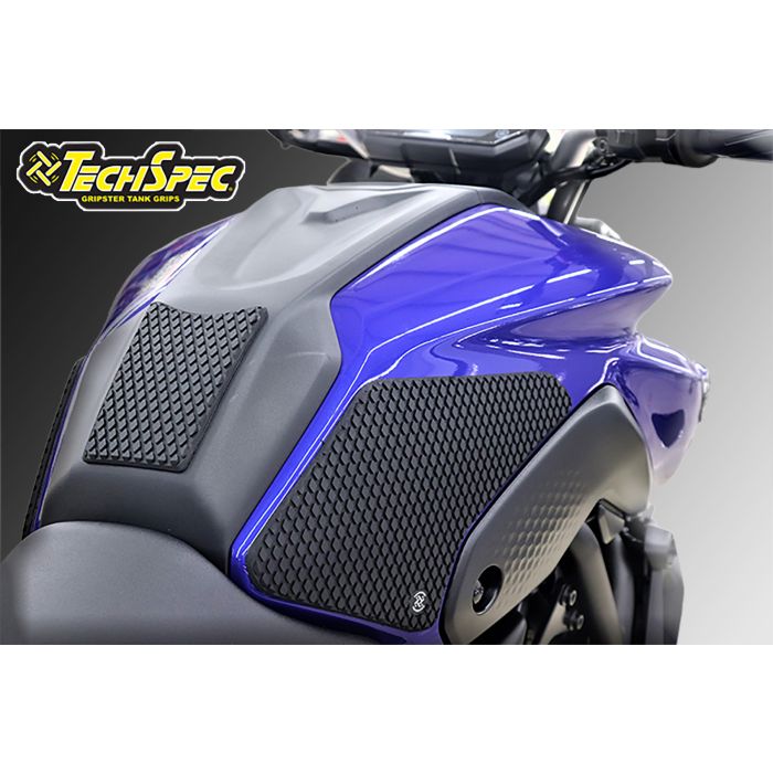 TechSpec Tank Grip Pads for the Yamaha FZ-07 / MT-07 (21-24)