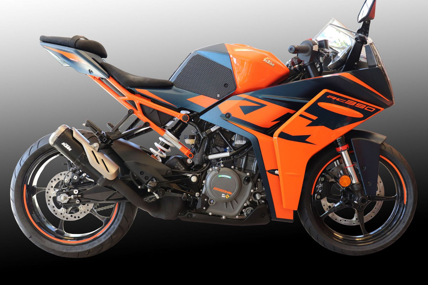 TechSpec Tank Grip Pads for the KTM RC 390 (2020+) - Full Coverage