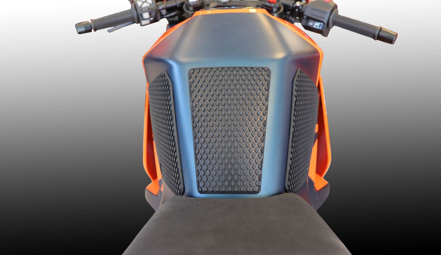 TechSpec Tank Grip Pads for the KTM RC 390 (2020+) - Full Coverage
