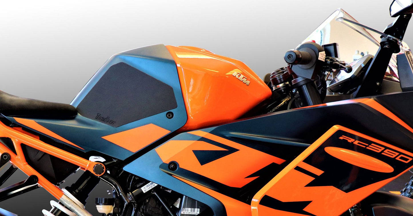 TechSpec Tank Grip Pads for the KTM RC 390 (2020+) - 3/4 Coverage