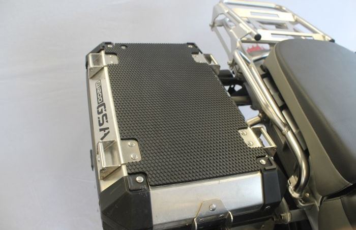 TechSpec Pannier Guards for the BMW R 1200 GSA  (10-13)  Snake Skin