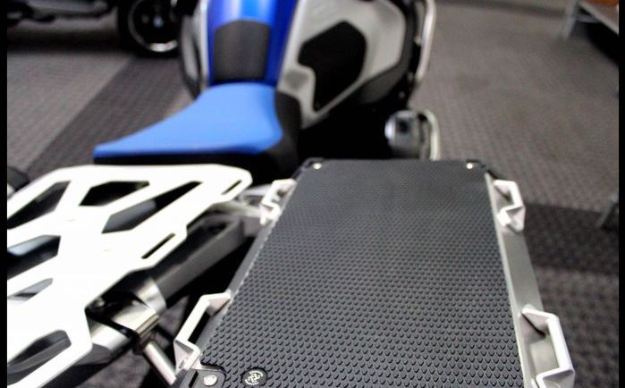 TechSpec Pannier Guards for the BMW R 1200 GSA (14+) Left - 44Itr, and Right - 36Itr Snake Skin