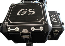 TechSpec Pannier Guards for the BMW R 1200 / 1250 GS  (14+) Tail / Back 32 Itr Black on Gray