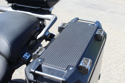 TechSpec Pannier Guards for the Triumph Givi Outback 48ltr Right and 37ltr Left Snake Skin