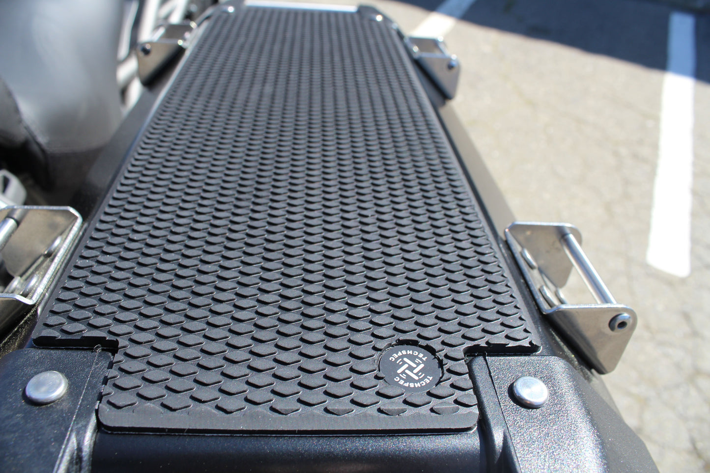 TechSpec Pannier Guards for the Triumph Givi Outback 37ltr Right, 37ltr Left  and 42ltr Back/Tail COMBO KIT Snake Skin