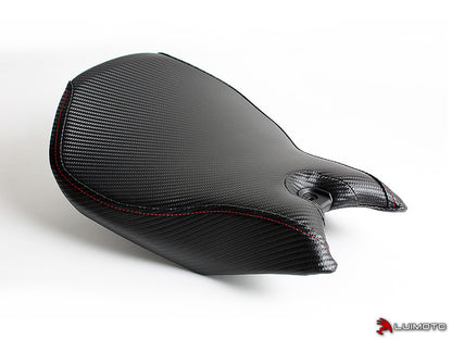 LUIMOTO (Baseline) Rider & Passenger Seat Covers for the Ducati Panigale 959 (2016+)