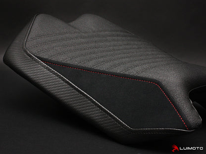 LUIMOTO CORSA Rider Seat Cover for the Aprilia RSV4 (09-20)