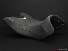 LUIMOTO Team Italia Rider Seat Covers for APRILIA CAPONORD 1200 (13-18)