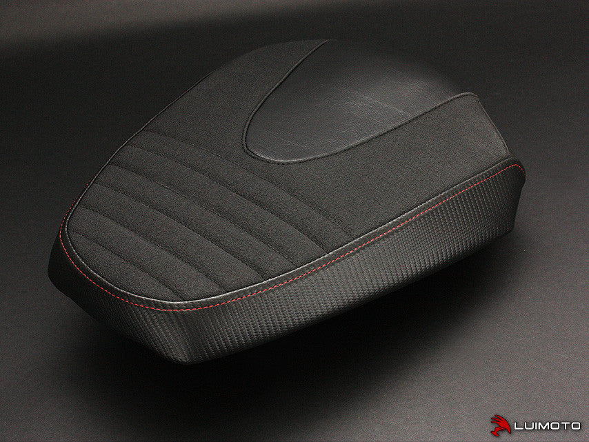 LUIMOTO Team Italia Passenger Seat Covers for APRILIA CAPONORD 1200 (13-18)