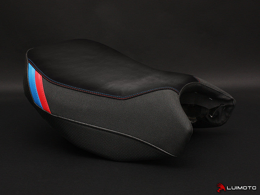 LUIMOTO Rider Motorsports Seat Cover for the BMW R1200GS Adventure (14+)