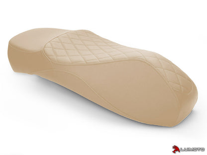 LUIMOTO (Cenno) Rider Seat Covers for the Vespa GTS / 125 / 150 / 300 (2009+)