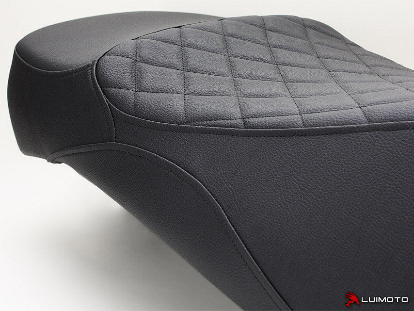 LUIMOTO (Cenno) Rider Seat Covers for the Vespa GTS / 125 / 150 / 300 (2009+)