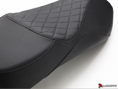 LUIMOTO (Cenno) Rider Seat Covers for the Vespa GTS / 125 / 150 / 300 (2009+)