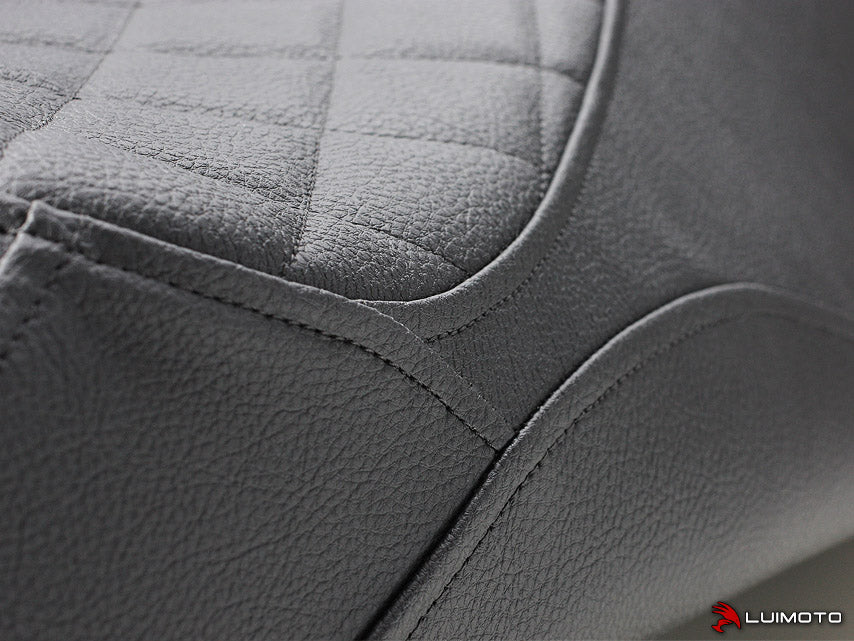 LUIMOTO (Cenno) Rider Seat Covers for the Vespa GTS / 125 / 150 / 300 (2009+)
