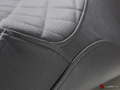 LUIMOTO (Cenno) Rider Seat Covers for the Vespa GTS / 125 / 150 / 300 (2009+)