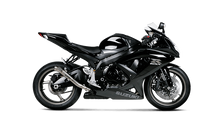 Akrapovic Titanium Megaphone Slip-On Exhaust Suzuki GSXR 600 / GSXR 750 2008-2010