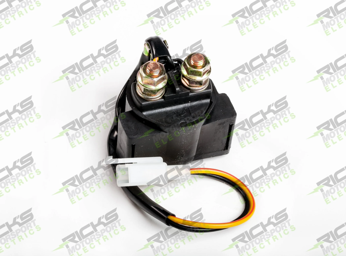 Rick's Motorsports Electrics Universal Starter Solenoid Switch for Kawasaki GPZ550 '80-86