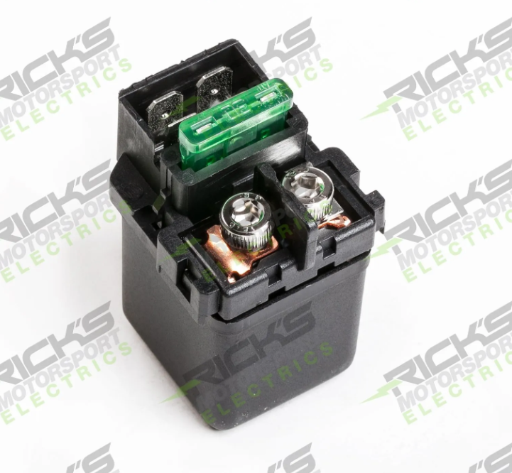 Rick's Motorsports Electrics Universal Starter Solenoid for Honda CRF250L '09-20, SH150I '00-20, CB500F '13-20, CB500X '12-20, CB599F '98-13, CB919F '01-07
