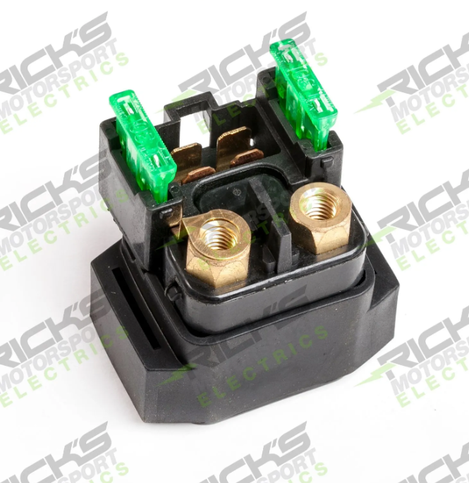 Rick's Motorsports Electrics Universal Starter Solenoid Switch for Yamaha FZ-6R '09-17, V-Max '85-20, YZF-R1 '96-20