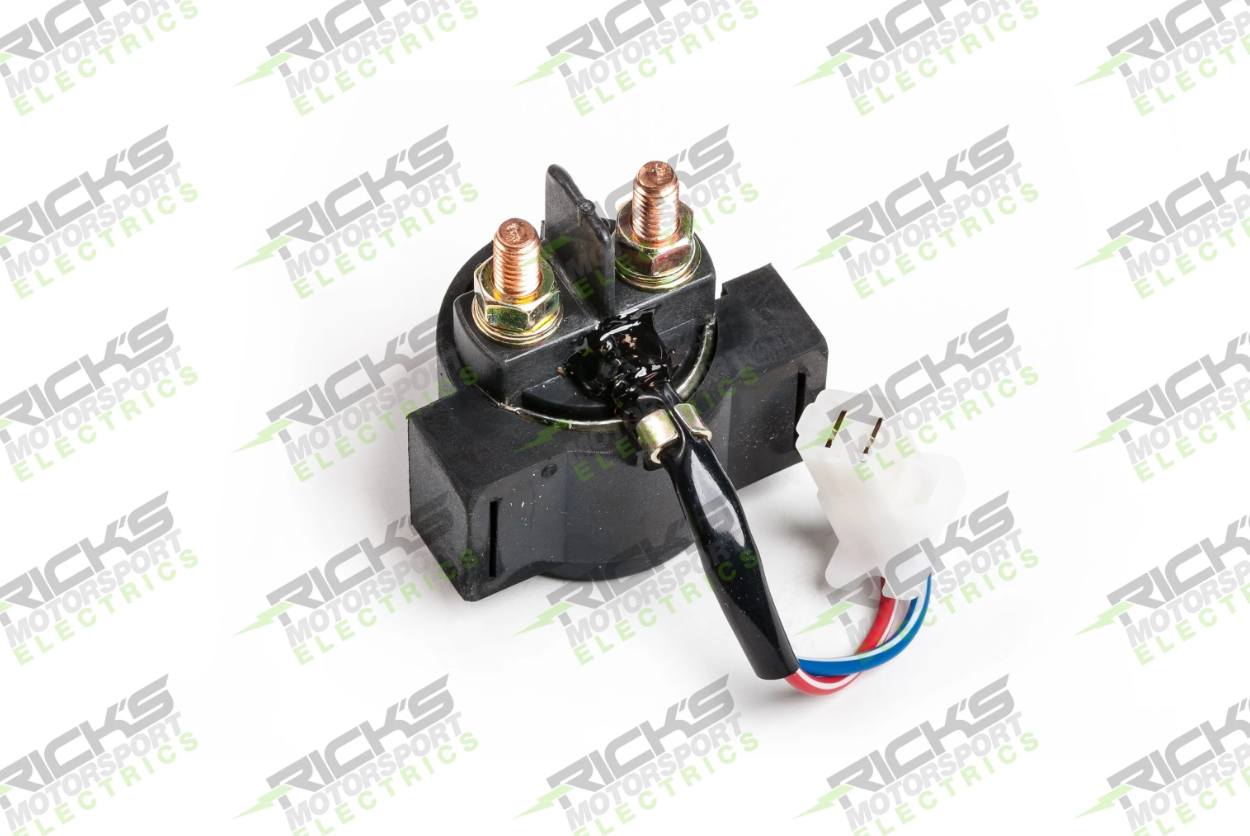 Rick's Motorsports Electrics Universal Starter Solenoid Switch for KTM 400 EXC '99-11, 625 SMC '03-08, LC4 640 '01-07, 660 Rally '03-07